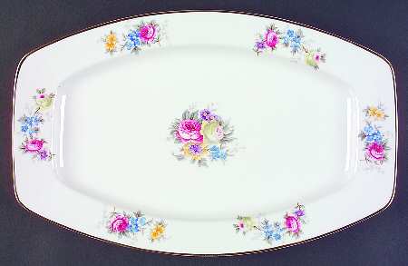 HUT1848 15" Oval Serving Platter