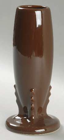 Fiesta Chocolate (Intro 2008) 6" Bud Vase