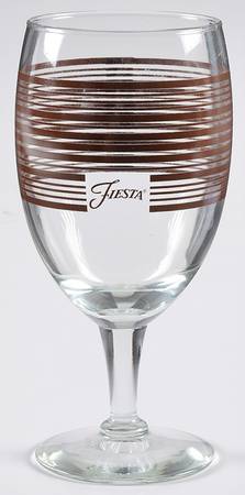 Fiesta Chocolate (Intro 2008) Glassware Goblet