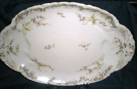 H3781 17" Oval Serving Platter