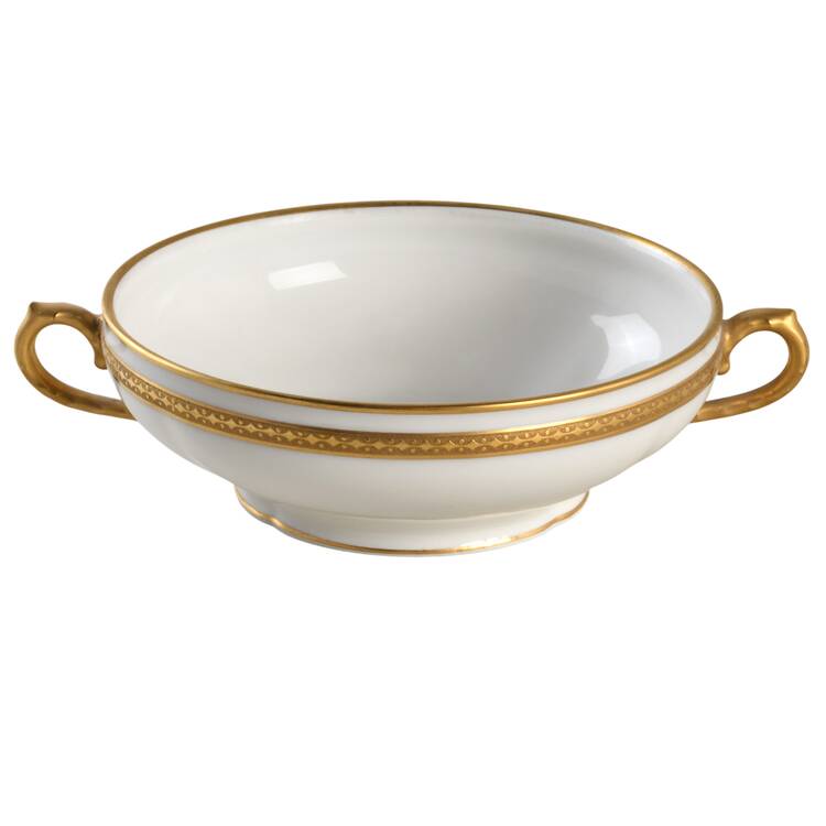 H3794 Footed Cream Soup Bowl