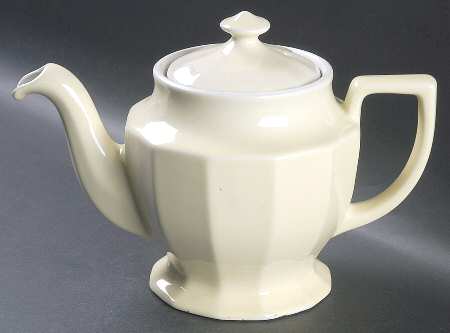 Ivory Diver Coffee Pot & Lid