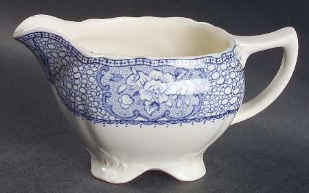 Quebec Blue (Tranferware) by Hollinshead &amp; Kirkham