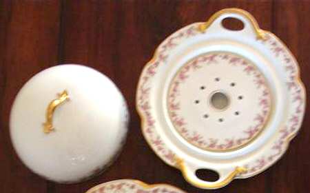 Schleiger 546-1 Round Covered Butter