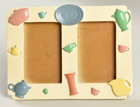 Fiesta Accessories Double Frame-Holds 2 1/2" X 3 1/2"