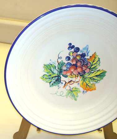 Fiesta Water Color Series Luncheon Plate
