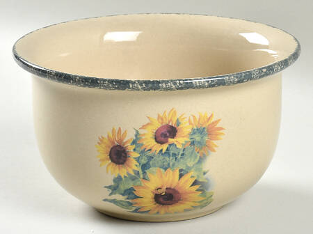 Sunflower Soup/Cereal Bowl by Home & Garden Party