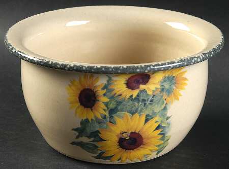 Sunflower Soup/Cereal Bowl by Home & Garden Party