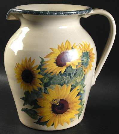 Sunflower 112 Oz Pitcher by Home & Garden Party