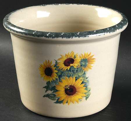 Sunflower 5" Flower Pot