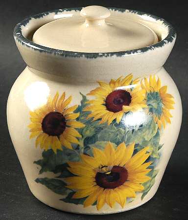 Sunflower Sugar Bowl & Lid by Home & Garden Party
