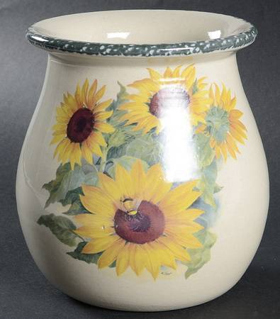 Sunflower Utensil Holder by Home & Garden Party