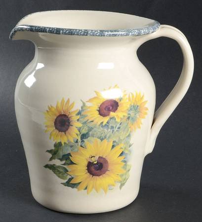 Sunflower 48 Oz Pitcher by Home & Garden Party