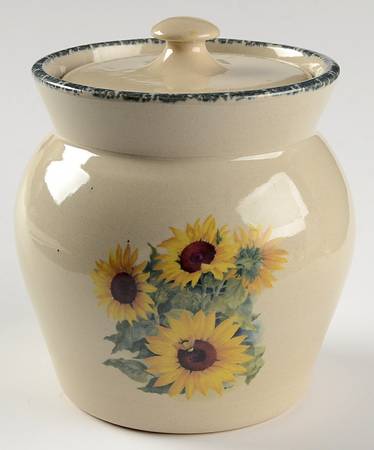 Sunflower Small Canister & Lid by Home & Garden Party