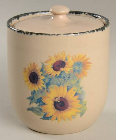 Sunflower Sugar Bowl & Lid by Home & Garden Party