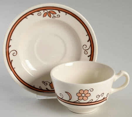 HLC2605 Flat Cup & Saucer Set