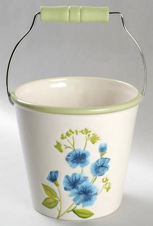 Garden Bouquet Bucket-W/Handle