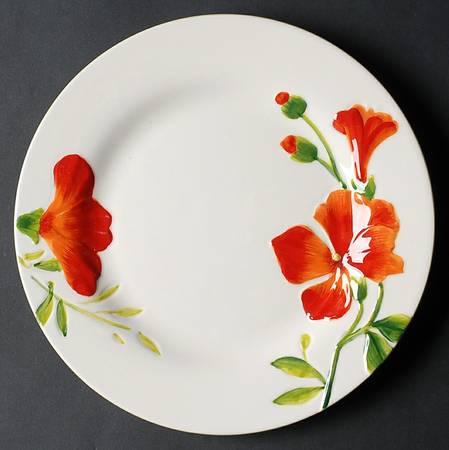 Garden Bouquet Salad/Dessert Plate