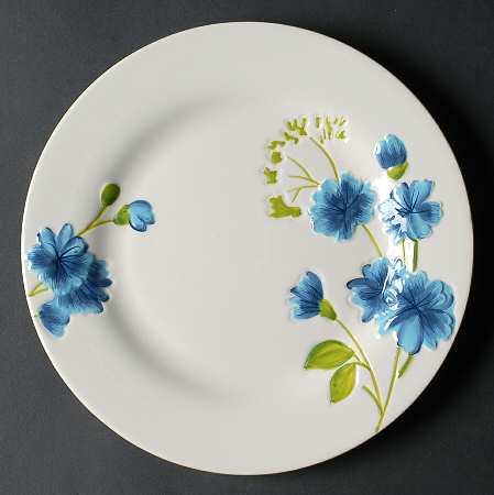 Garden Bouquet Salad/Dessert Plate