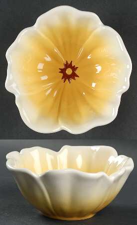 Garden Bouquet Figural Coupe Cereal Bowl
