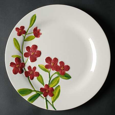 Garden Bouquet Dinner Plate