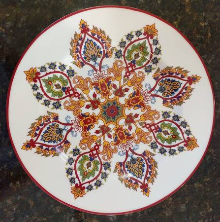 Oriental Carpet Salad Plate