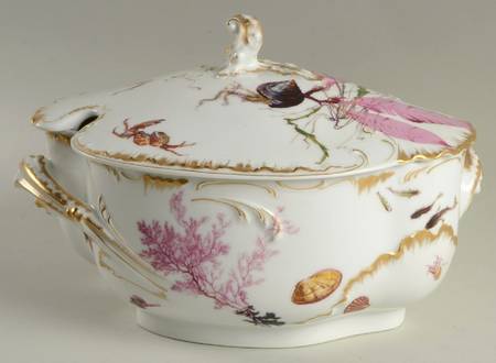 Sea Life Tureen &  Lid