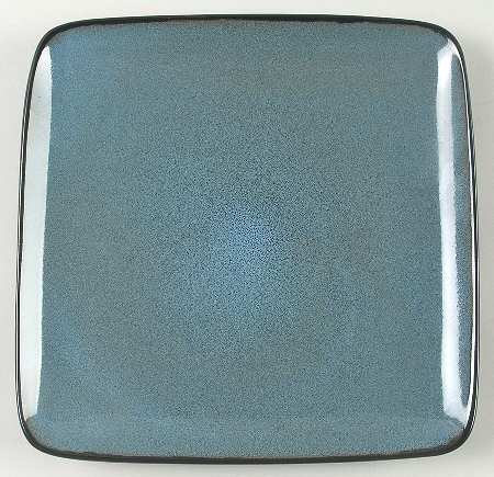 Rave Sky Blue (Square) Salad/Dessert Plate