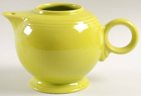 Fiesta Lemongrass (Intro 2009) Teapot No Lid