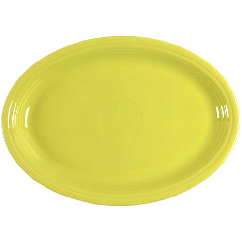 Fiesta Lemongrass (Intro 2009) 19" Oval Serving Platter