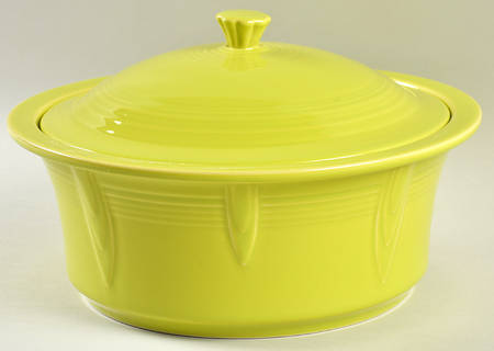 Fiesta Lemongrass (Intro 2009) 2.5 Qt Round Covered Casserole
