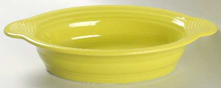Fiesta Lemongrass (Intro 2009) 11" Oval Baker