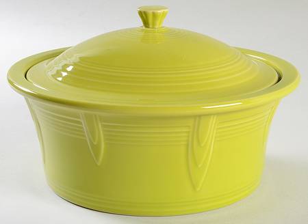 Fiesta Lemongrass (Intro 2009) 2.5 Qt Round Covered Casserole