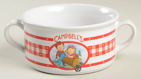 Campbell's Soup Individual Handled Soup Bowl