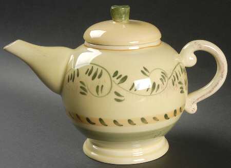 Amalfi Verde Teapot & Lid