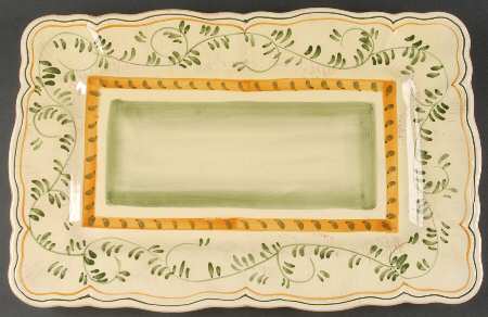 Amalfi Verde 17" Rectangular Tray