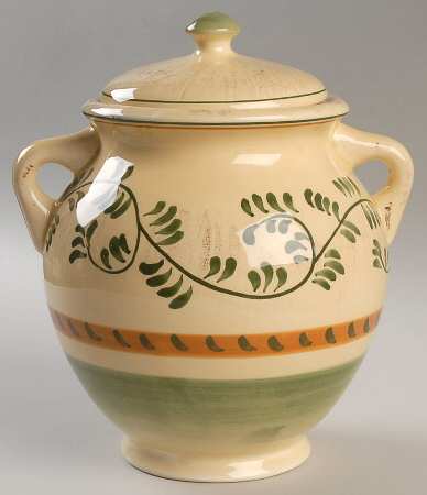 Amalfi Verde Large Canister & Lid
