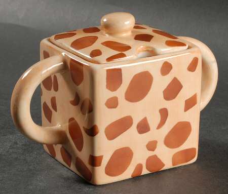 Safari Square Sugar Bowl & Lid