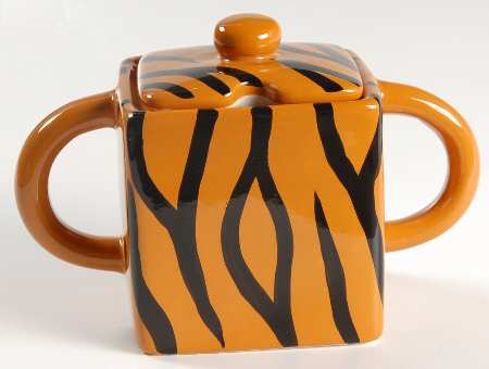Safari Square Sugar Bowl & Lid