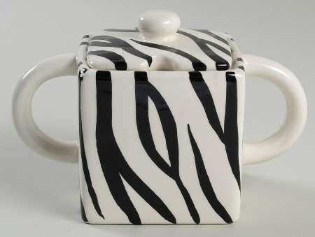 Safari Square Sugar Bowl & Lid