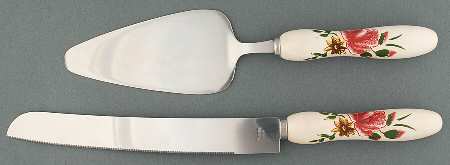 Fantasia (2 Pc) Cake Set (Knife and Server) by Home Essentials