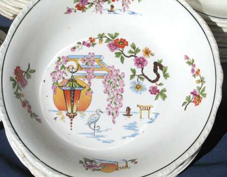 Japanese Garden Coupe Cereal Bowl