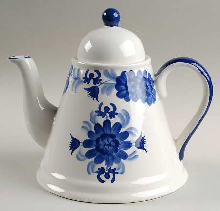 Flower Teapot & Lid