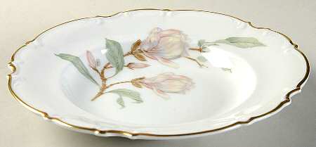 Magnolia (8230, Sylvia, White) Rim Soup Bowl