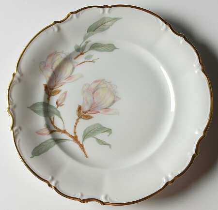 Magnolia (8230, Sylvia, White) Salad Plate
