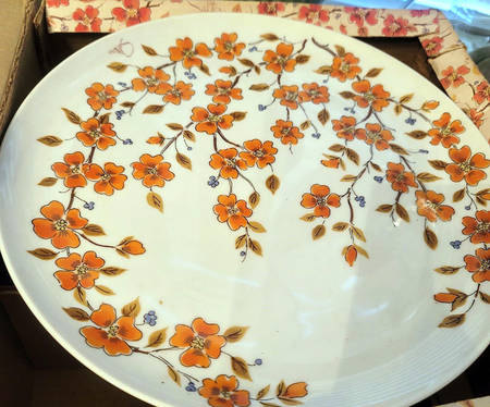 Winter Dogwood Dinner Plate