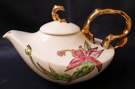 Woodland White (Hi Gloss) Teapot & Lid