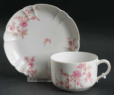 Schleiger 1156-7 Flat Cup & Saucer Set