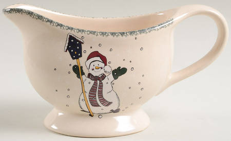 Snowman Gravy Boat