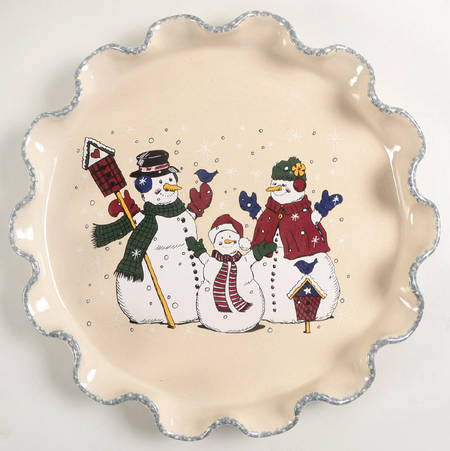 Snowman Chip & Dip-Base Only